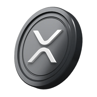 Graphic element showing an XRP Ripple coin on crypto starter guide